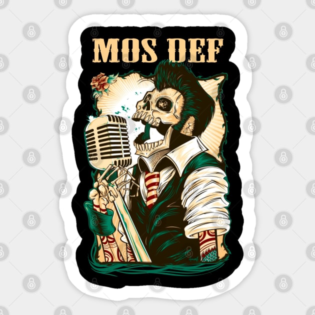 MOS DEF RAPPER Sticker by Tronjoannn-maha asyik 